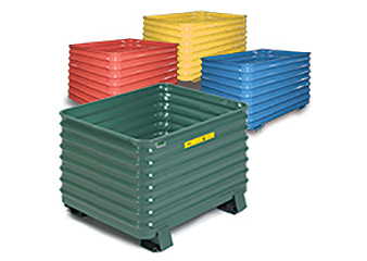Industrial storage containers